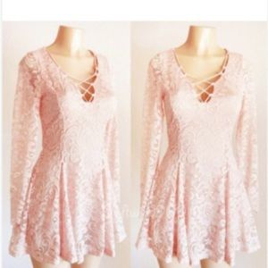 Forever 21 pink dress